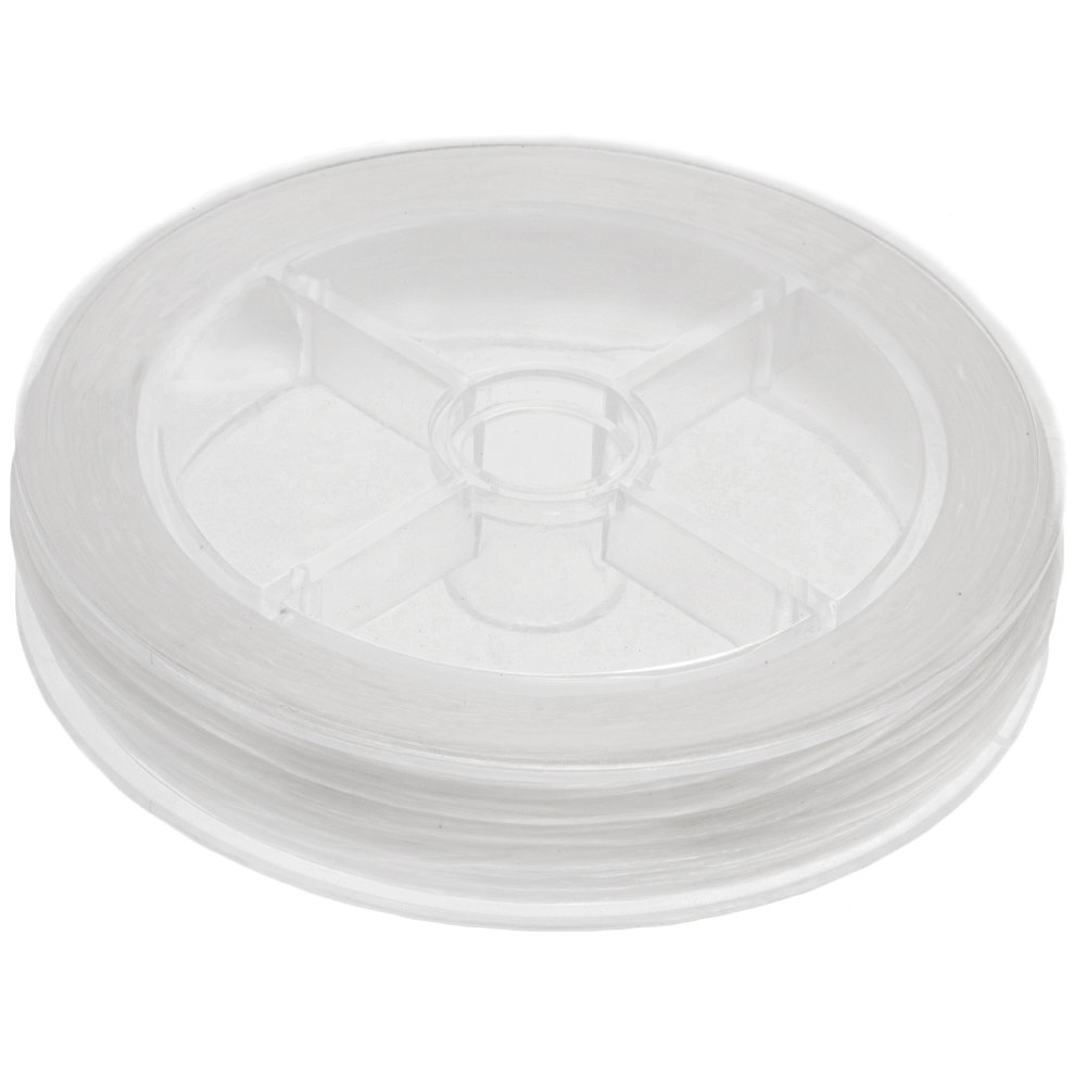 Fil Élastique (1.2 mm) Transparent (25 mètres)