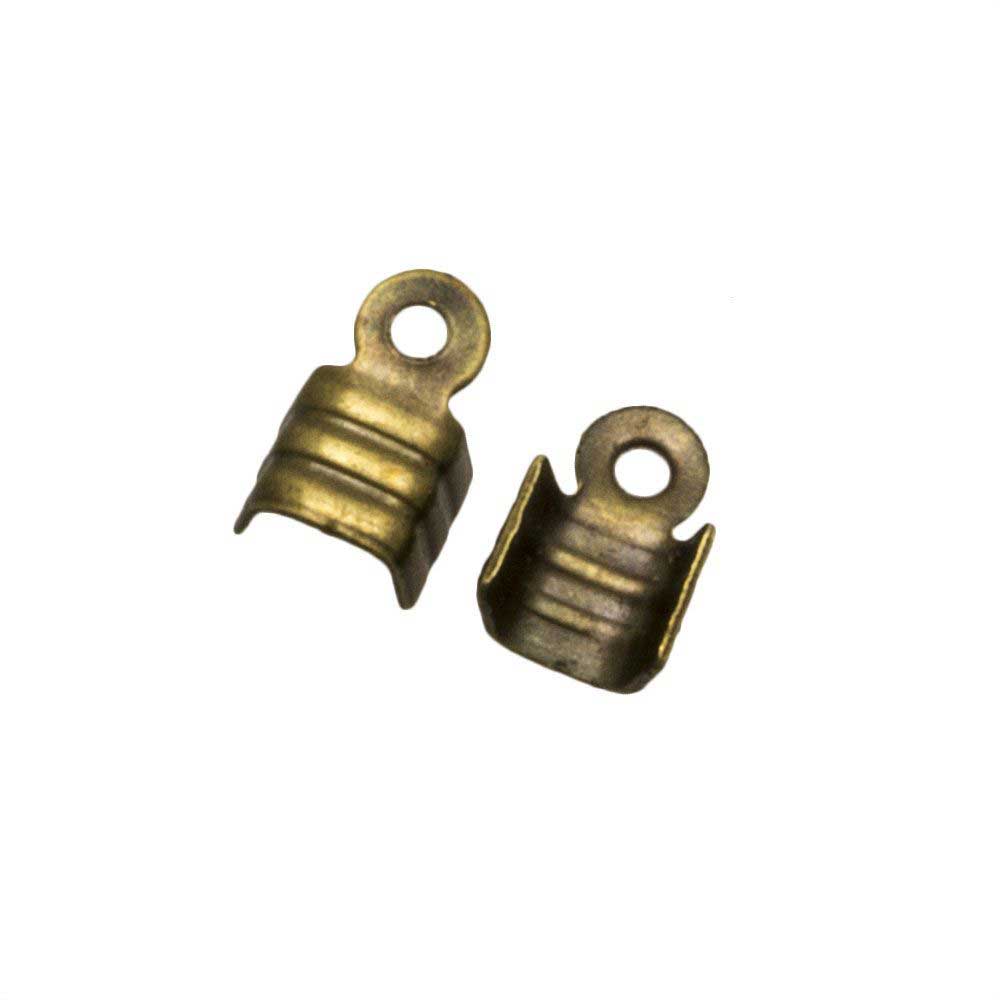 Pince Lacet (7 x 4.5 mm) Bronze (20 pièces)