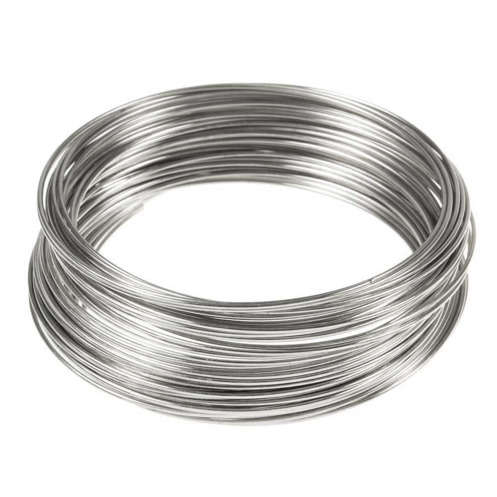 Fil Mémoire (65 mm x 0.5 mm) Argent Antique (45 tours)
